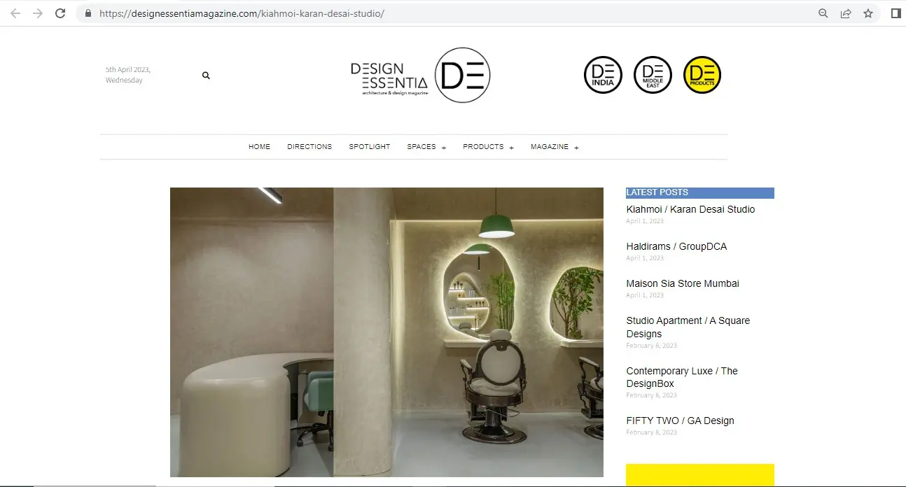 Design Essentia Cover