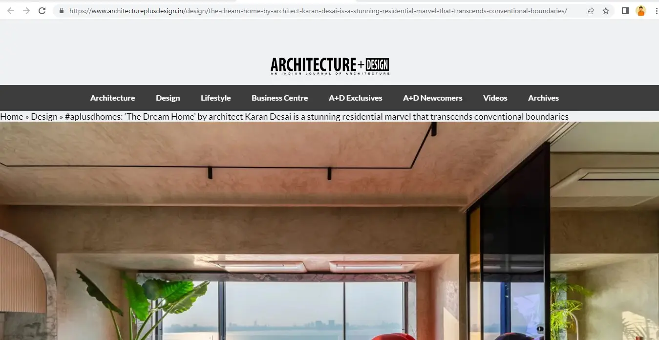 Architecture+Design Cover