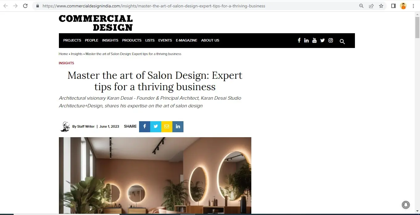 Commercial Design Cover