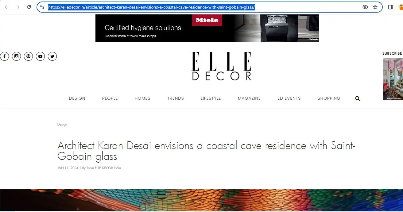 Elle Decor Cover