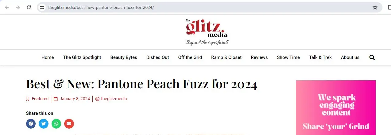 The Glitz Media Cover